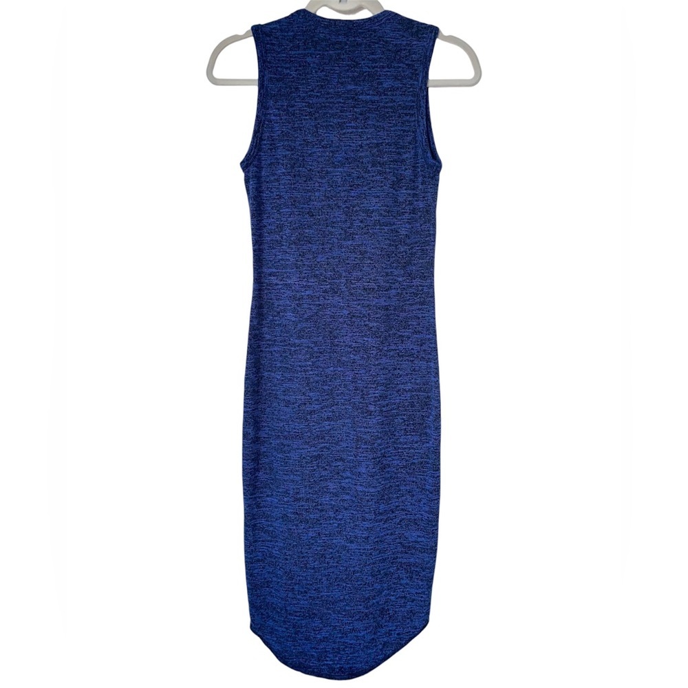 Wilfred Free Bruno Midi Dress Black/Blue Size Small - Picture 4 of 8